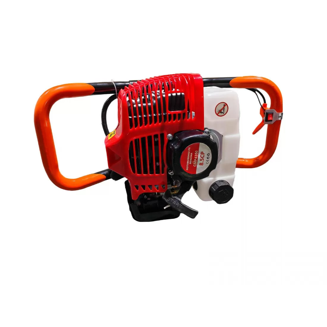 Motoburghiu profesional Campion cu două burghie incluse