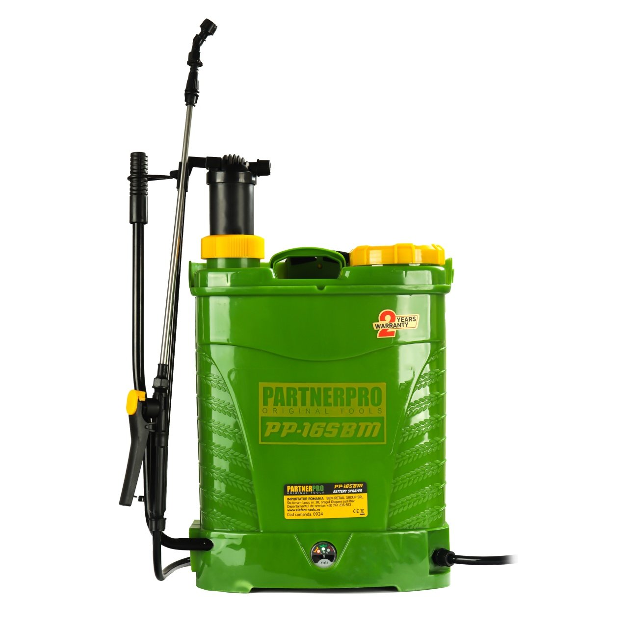 Pompa de stropit PartnerPro 2in1 electrică și manuală vedere stanga