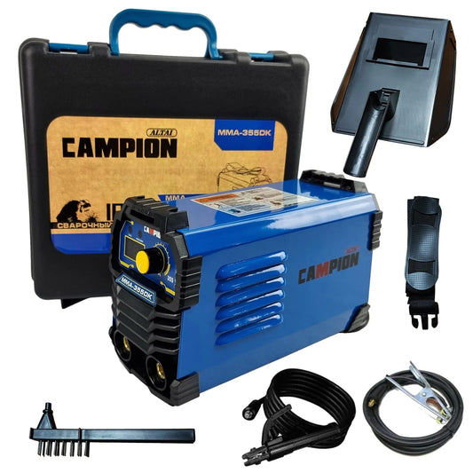 Invertor sudură Campion MMA355DK 355 pachet complet